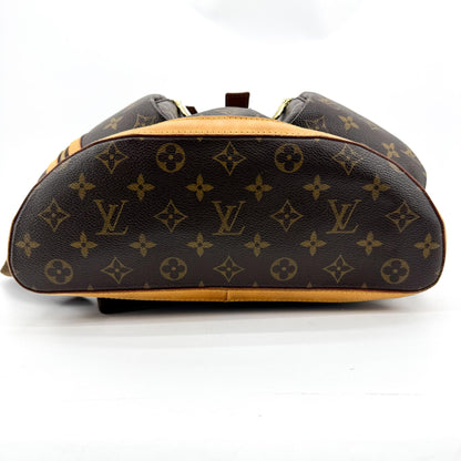 Louis Vuitton Bosphore Monogram Canvas, Brown, Canvas, Backpack