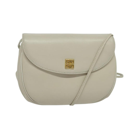 Givenchy 4G shoulder Bag Leather, White, Leather, Shoulder Bag