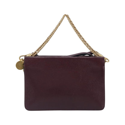 Givenchy Cross 3 Leather, Burgundy, Leather, Crossbody Bag