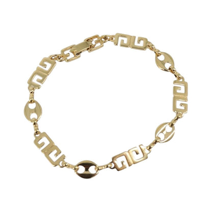 Givenchy Logo Metal, Gold, Metal, Bracelet
