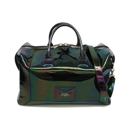 Givenchy Lucrezia Boston Bag Iridiscent Leather, Multicolour, Leather, Crossbody Bag
