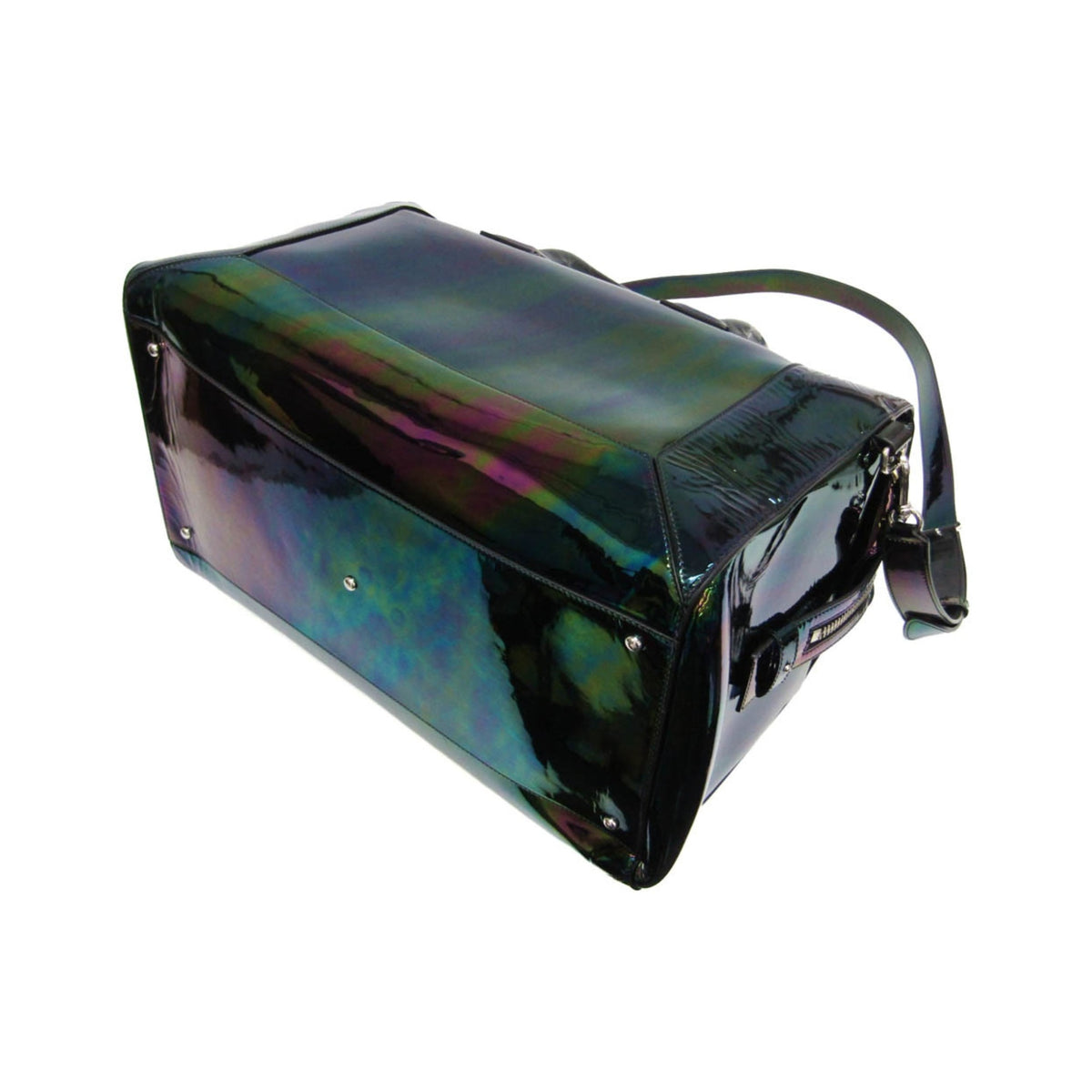 Givenchy Lucrezia Boston Bag Iridiscent Leather, Multicolour, Leather, Crossbody Bag