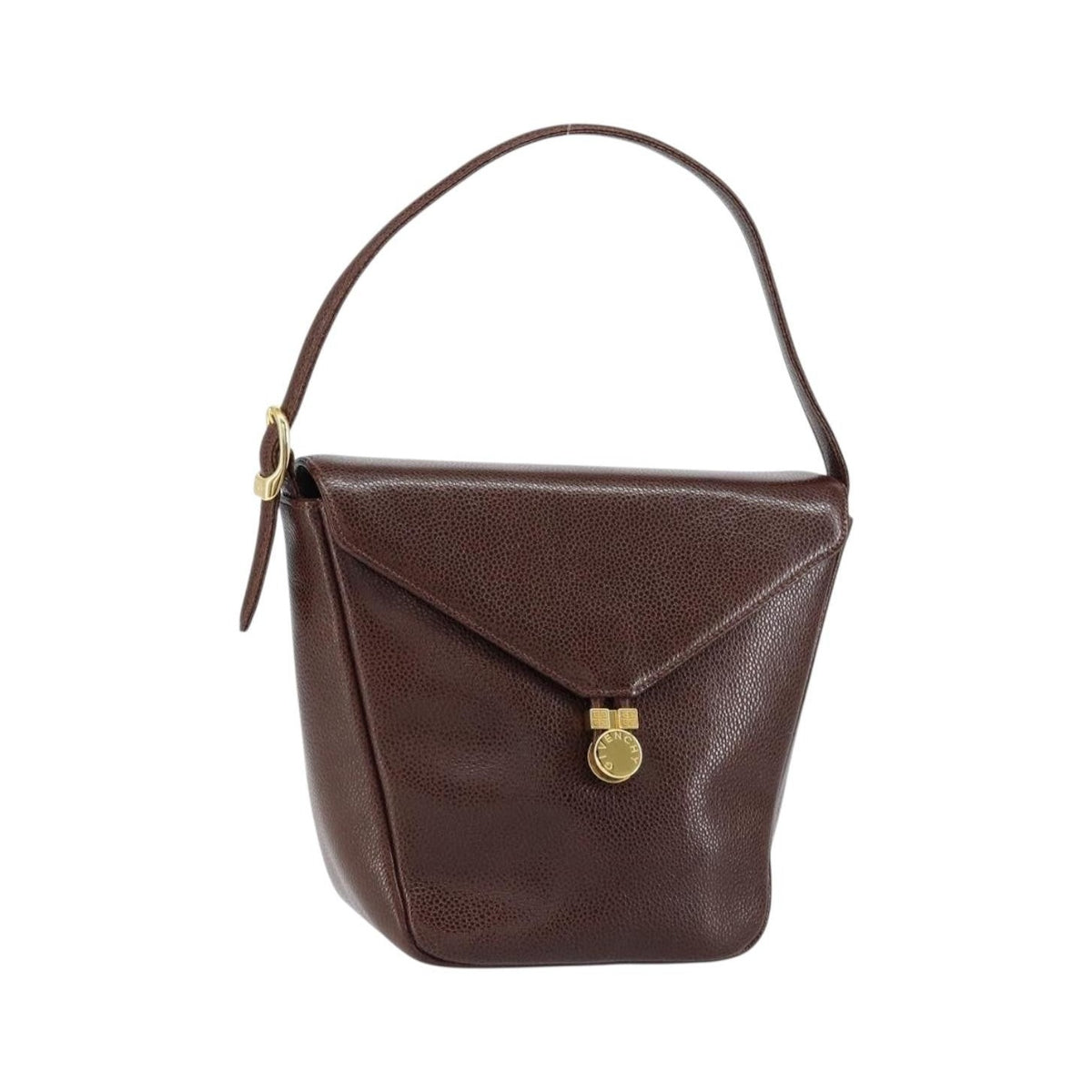 Givenchy Shoulder Leather, Brown, Leather, Shoulder Bag