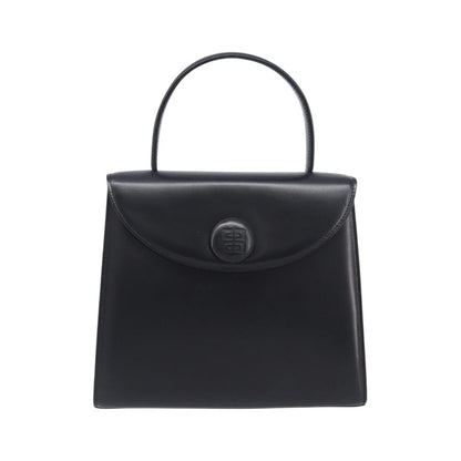 Givenchy Twist lock top handle Leather, Black, Leather, Handbag