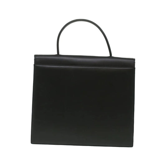 Givenchy Vintage 4G Leather, Black, Leather, Handbag