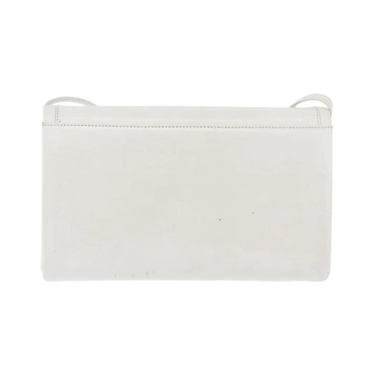 Givenchy Vintage 4G Leather, White_gold, Leather, Shoulder Bag