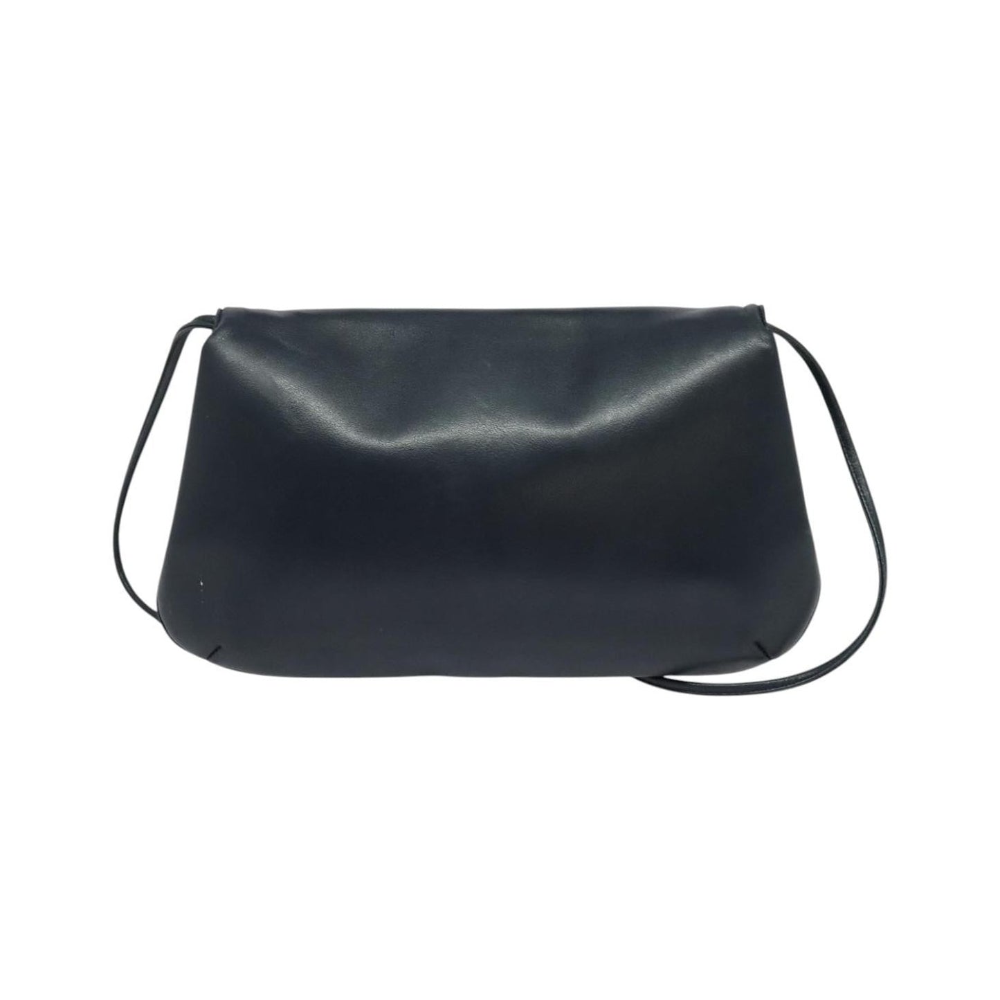 Givenchy Vintage 4G Leather, Navy, Leather, Shoulder Bag