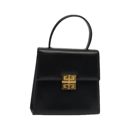 Givenchy Vintage 4G Leather, Black, Leather, Handbag