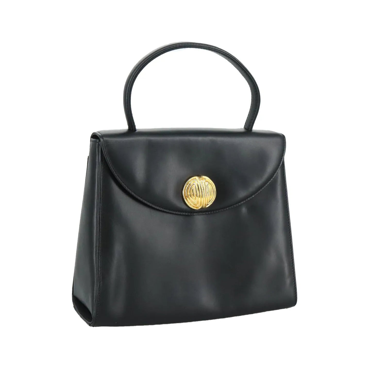 Givenchy Vintage Leather, Black, Leather, Handbag