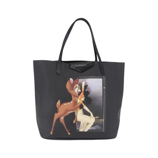 Givenchy Vintage Leather, Black, PVC, Tote Bag