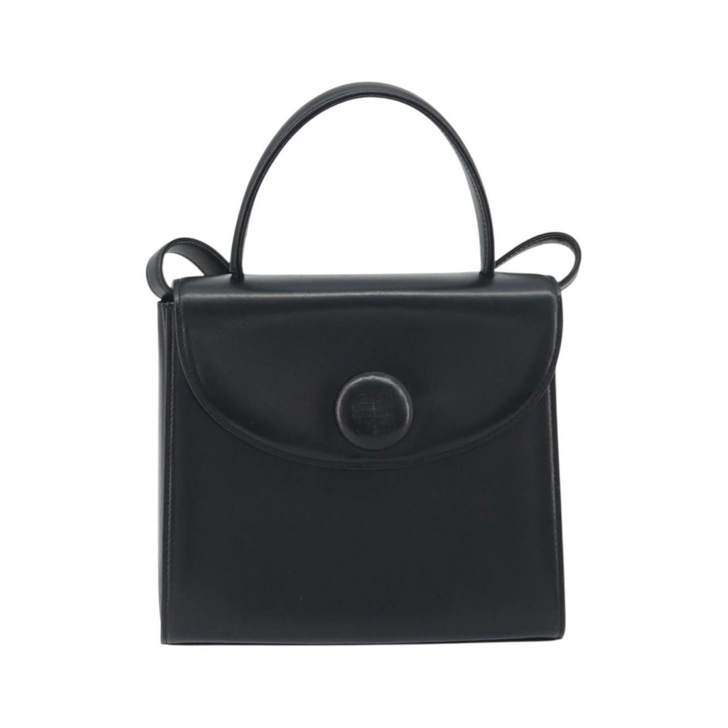 Givenchy Vintage Leather, Black, Leather, Handbag