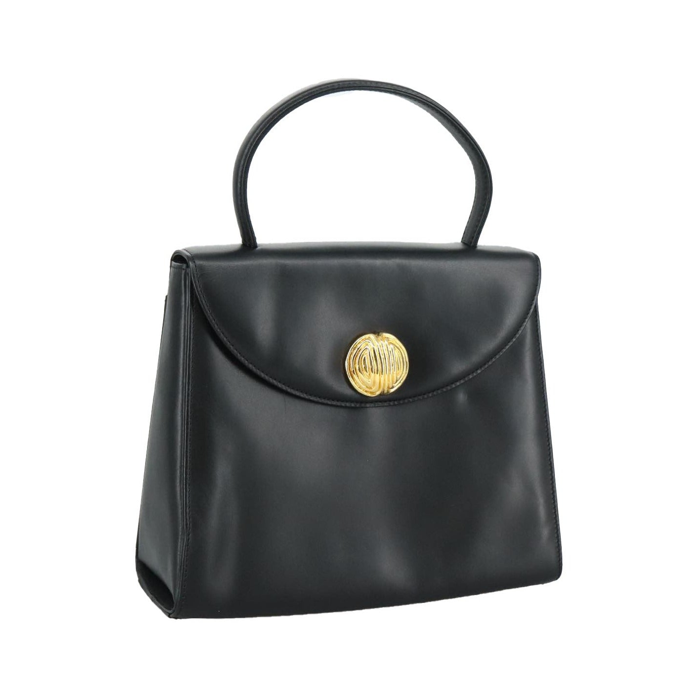 Givenchy Vintage Leather, Black, Leather, Handbag