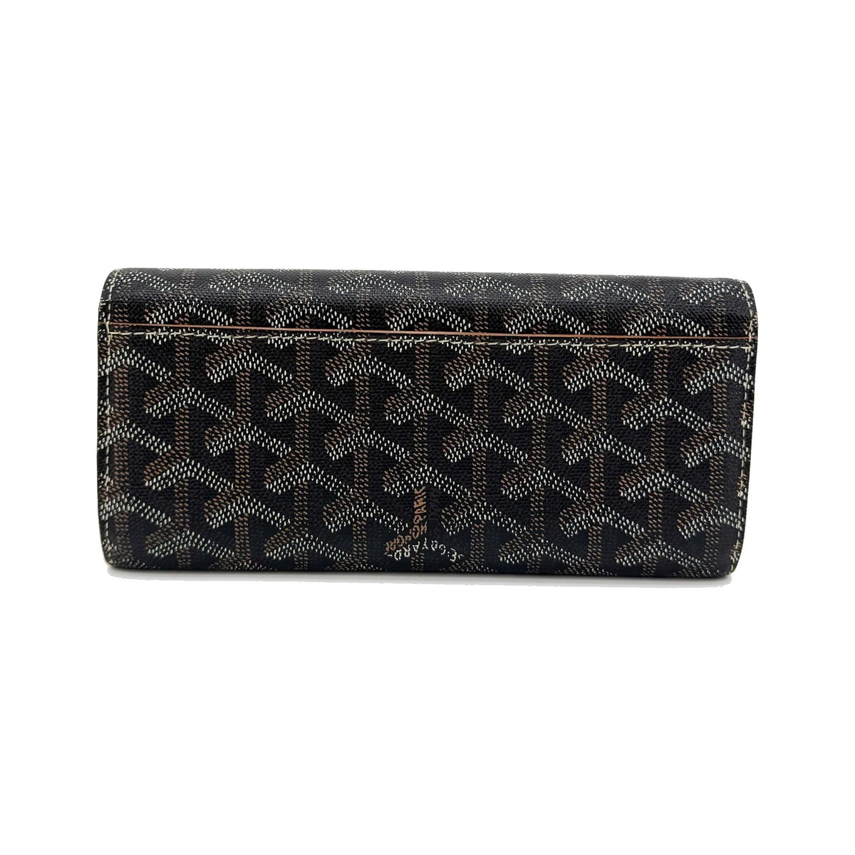 Goyard Richelieu Coated Canvas, Black, Canvas, Wallet