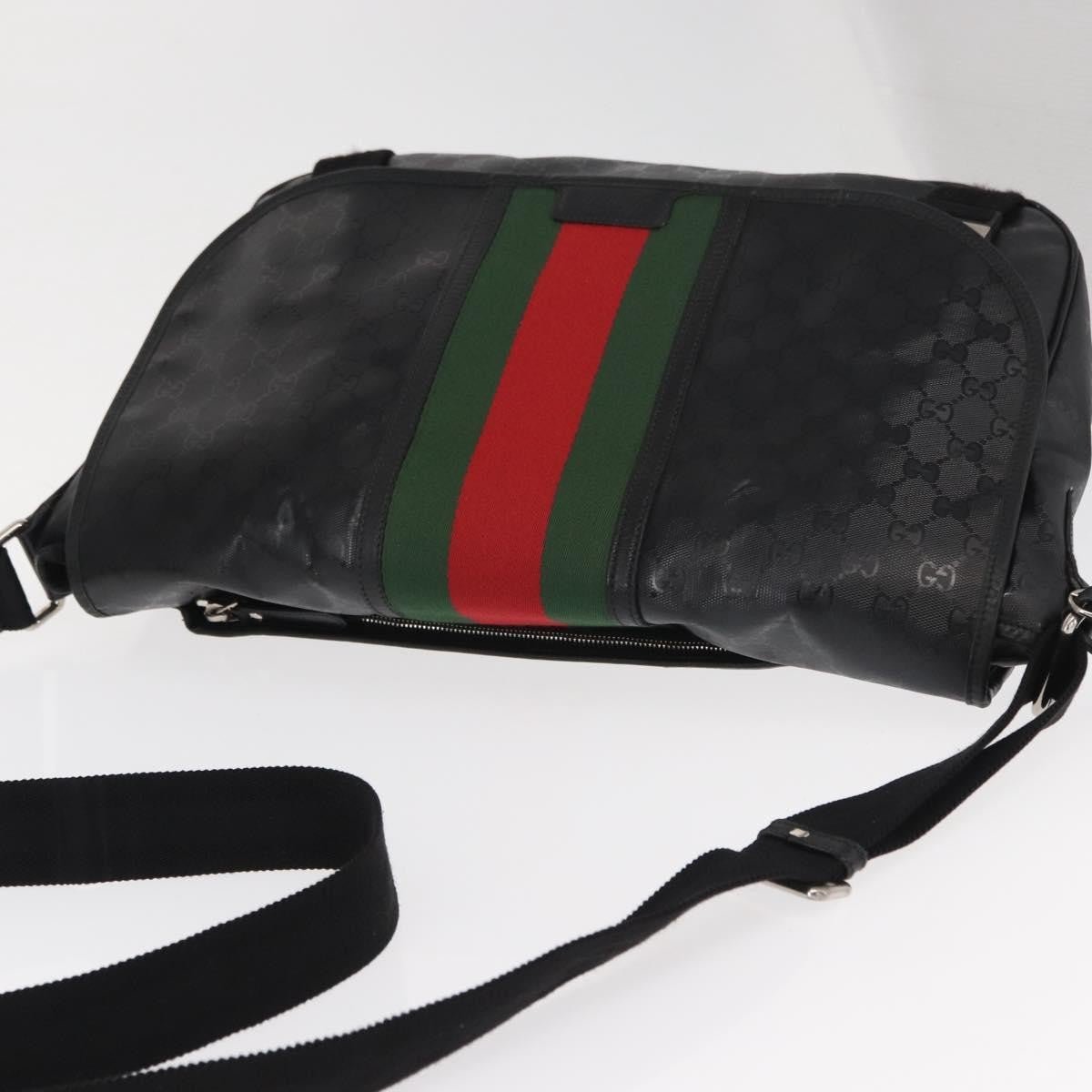 Gucci 500 Web Double Buckle Messenger Bag - Brandsamsara