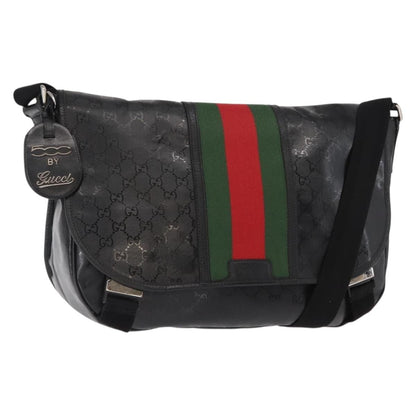 Gucci 500 Web Double Buckle Messenger Bag - Brandsamsara
