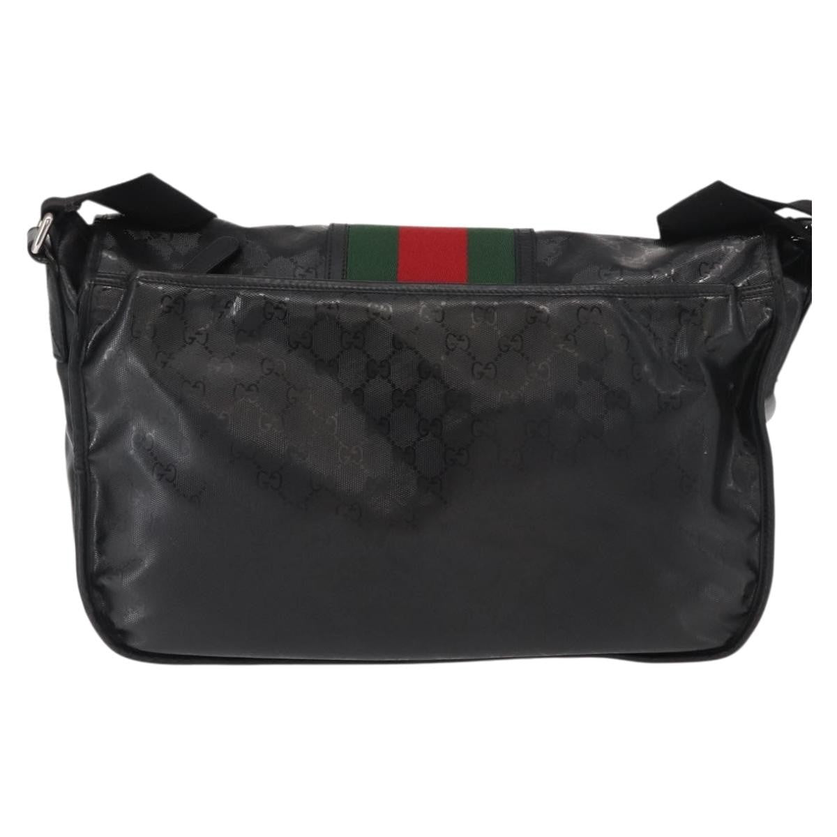 Gucci 500 Web Double Buckle Messenger Bag - Brandsamsara