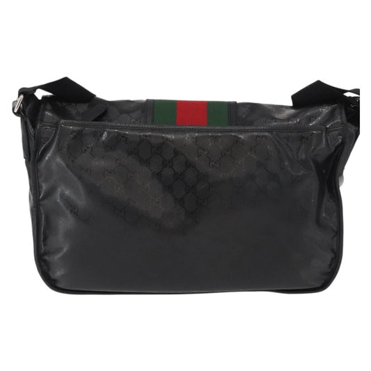 Gucci 500 Web Double Buckle Messenger Bag - Brandsamsara