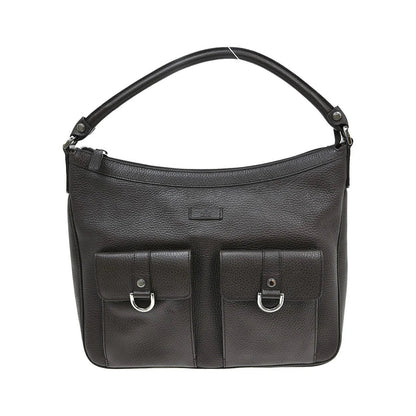Gucci Abbey D-ring Handbag Calfskin, Brown, Leather, Handbag