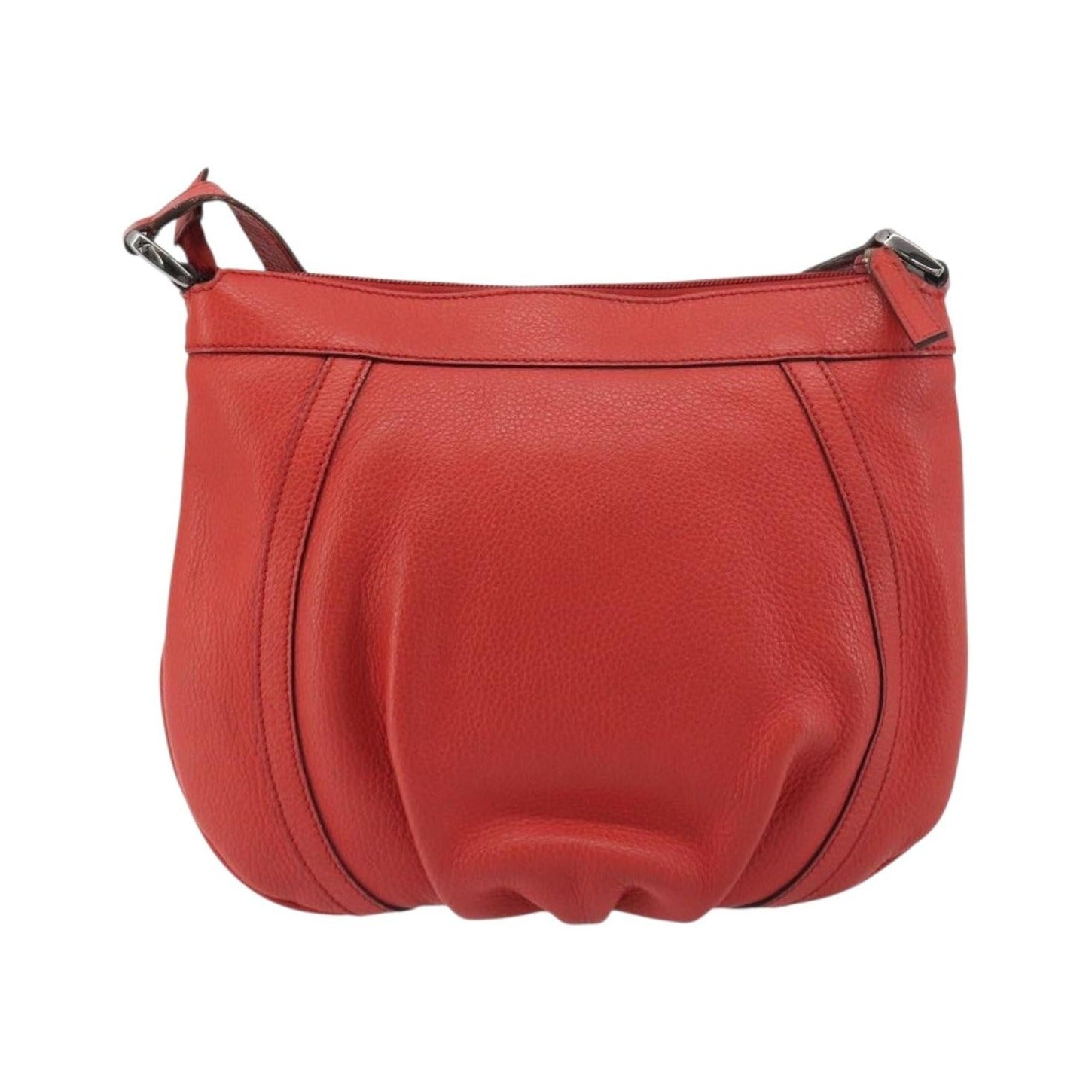 Gucci Abbey Leather, Red, Leather, Shoulder Bag
