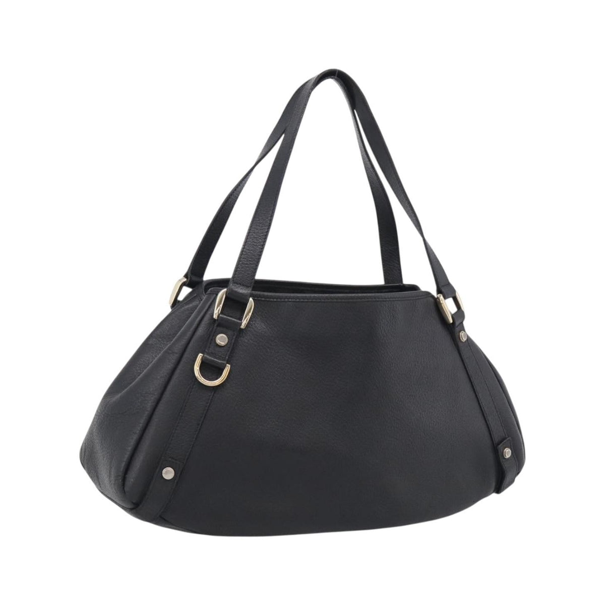 Gucci Abbey Leather, Black, Leather, Shoulder Bag