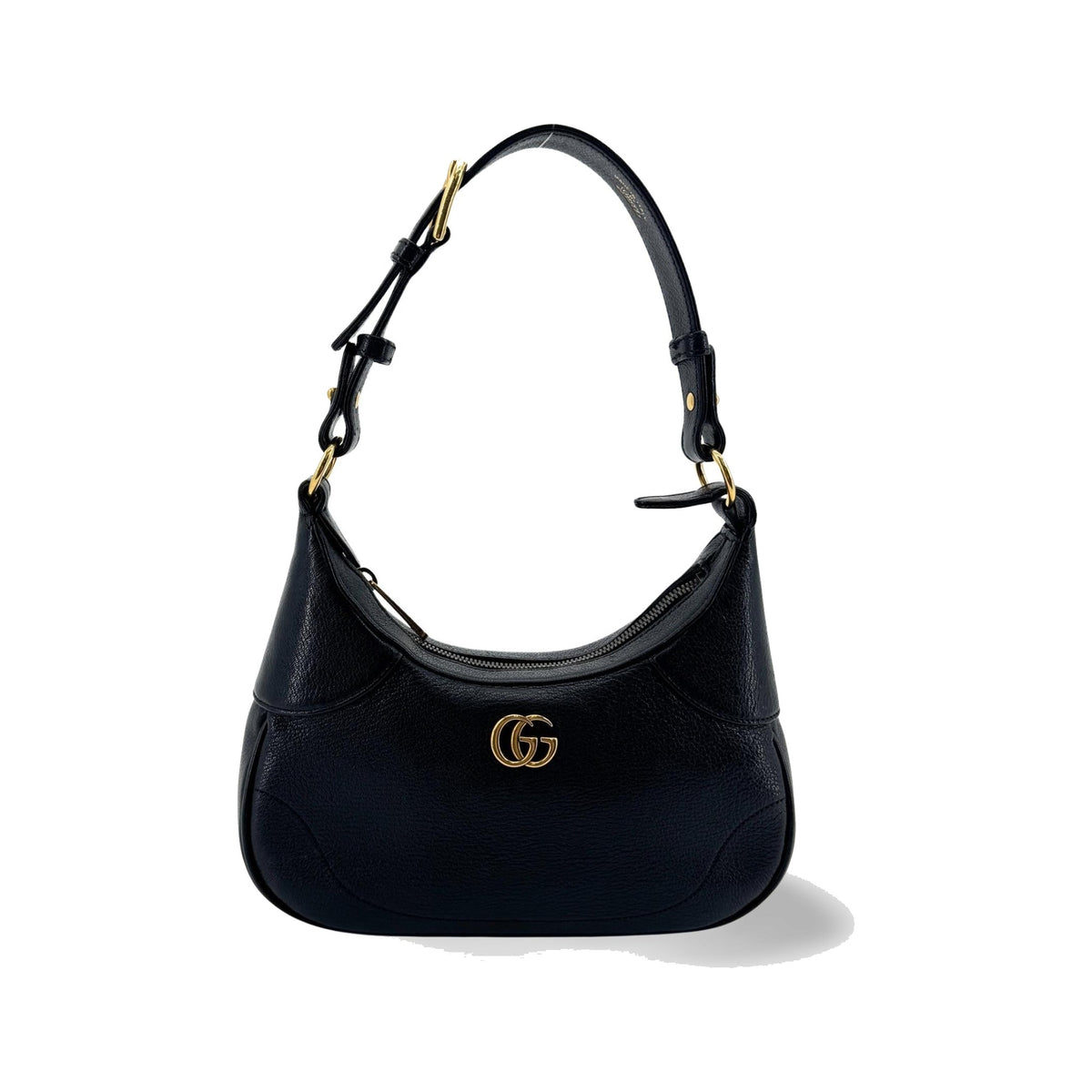 Gucci Aphrodite Leather, Black, Leather, Shoulder Bag