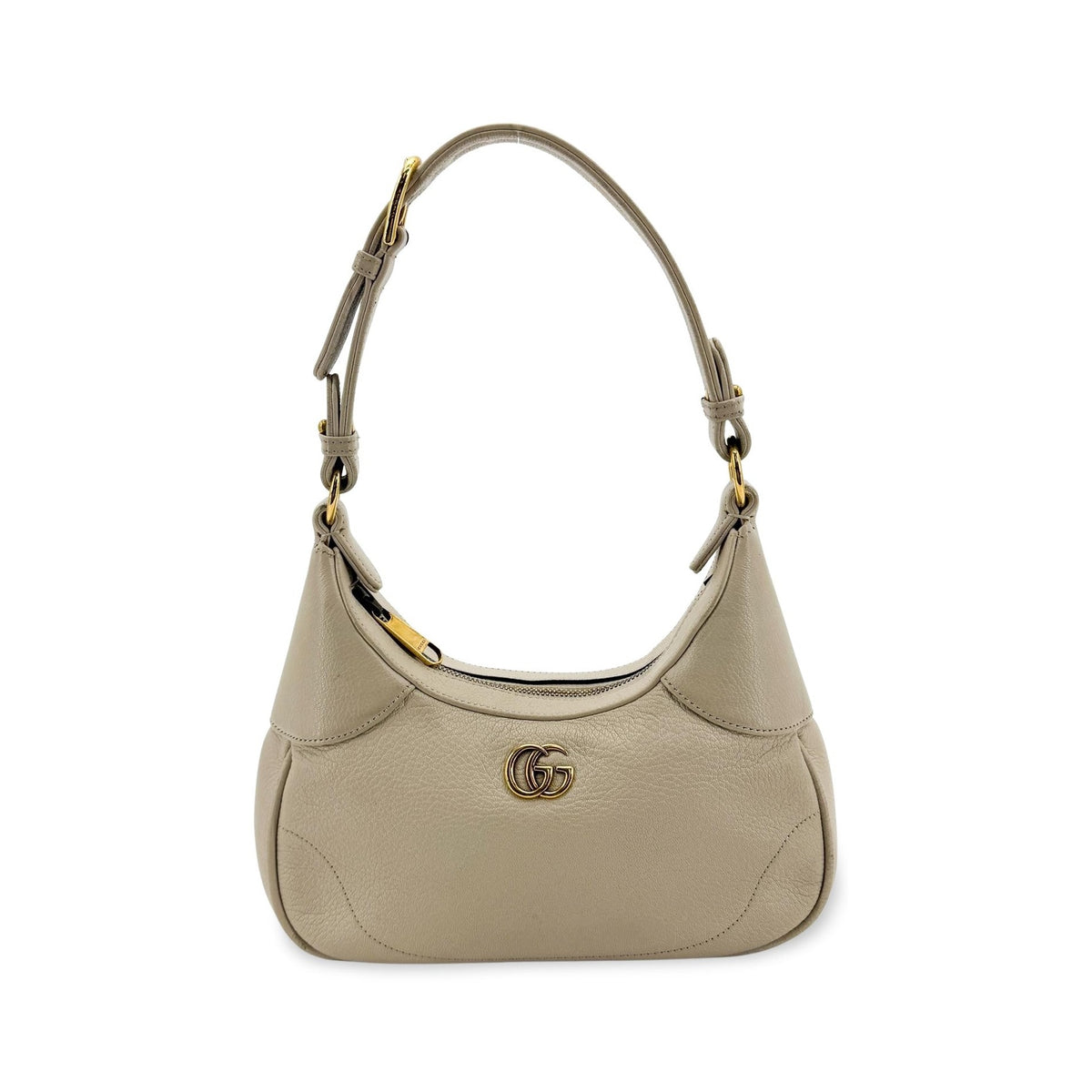 Gucci Aphrodite Leather, Beige, Leather, Shoulder Bag