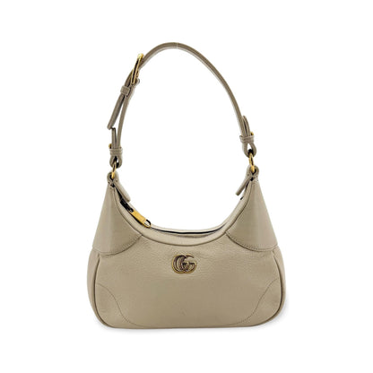 Gucci Aphrodite Leather, Beige, Leather, Shoulder Bag