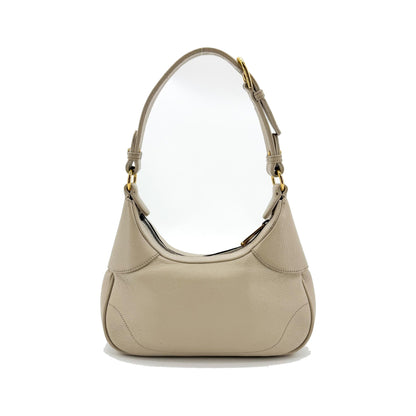 Gucci Aphrodite Leather, Beige, Leather, Shoulder Bag