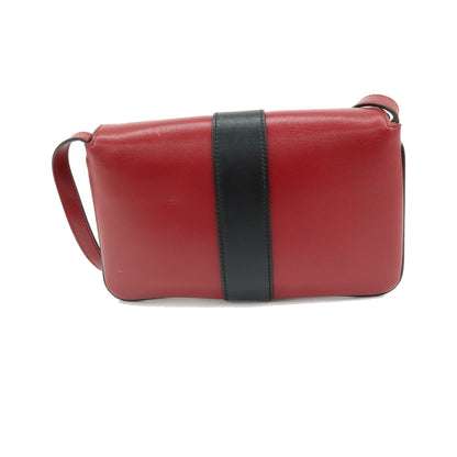 Gucci Arli Leather, Red, Leather, Shoulder Bag