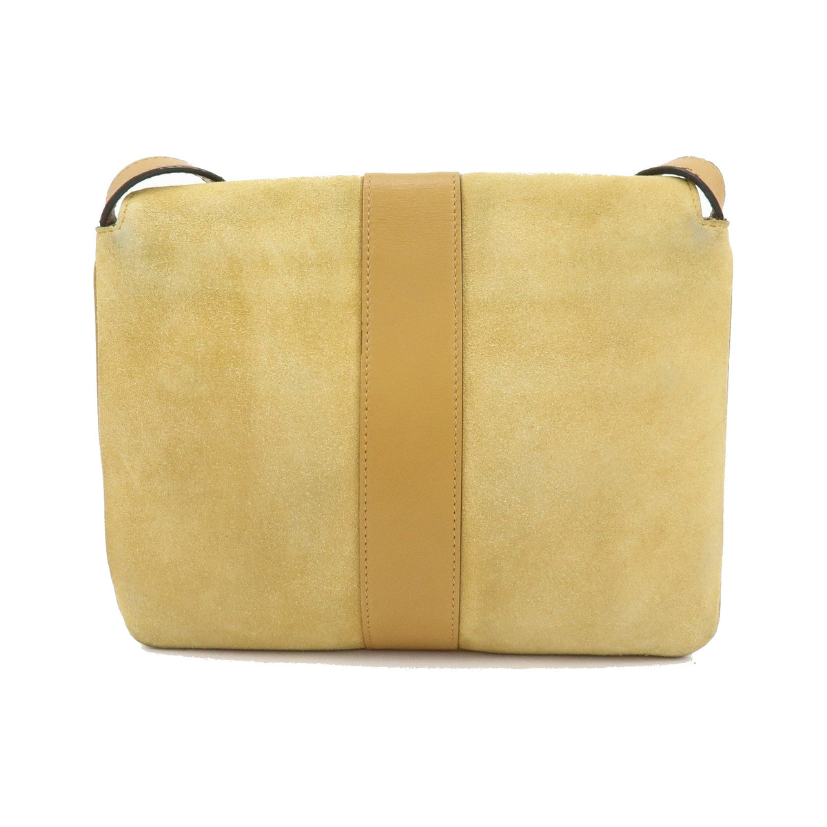 Gucci Arli Suede with Leather, Beige, Suede, Shoulder Bag