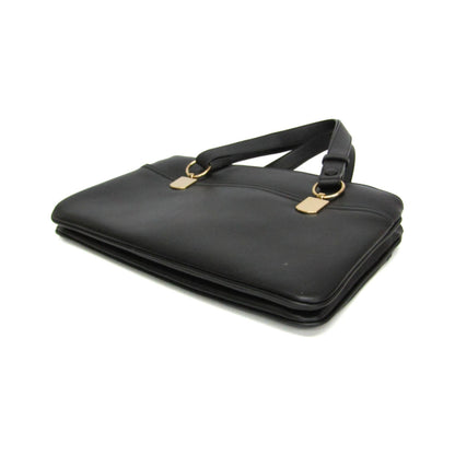 Gucci Arli Top Handle Leather, Black, Leather, Handbag