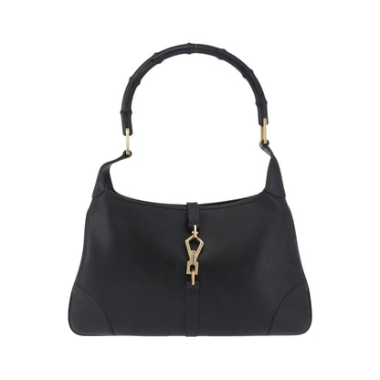 Gucci Bamboo Jackie leather, Black, Leather, Handbag