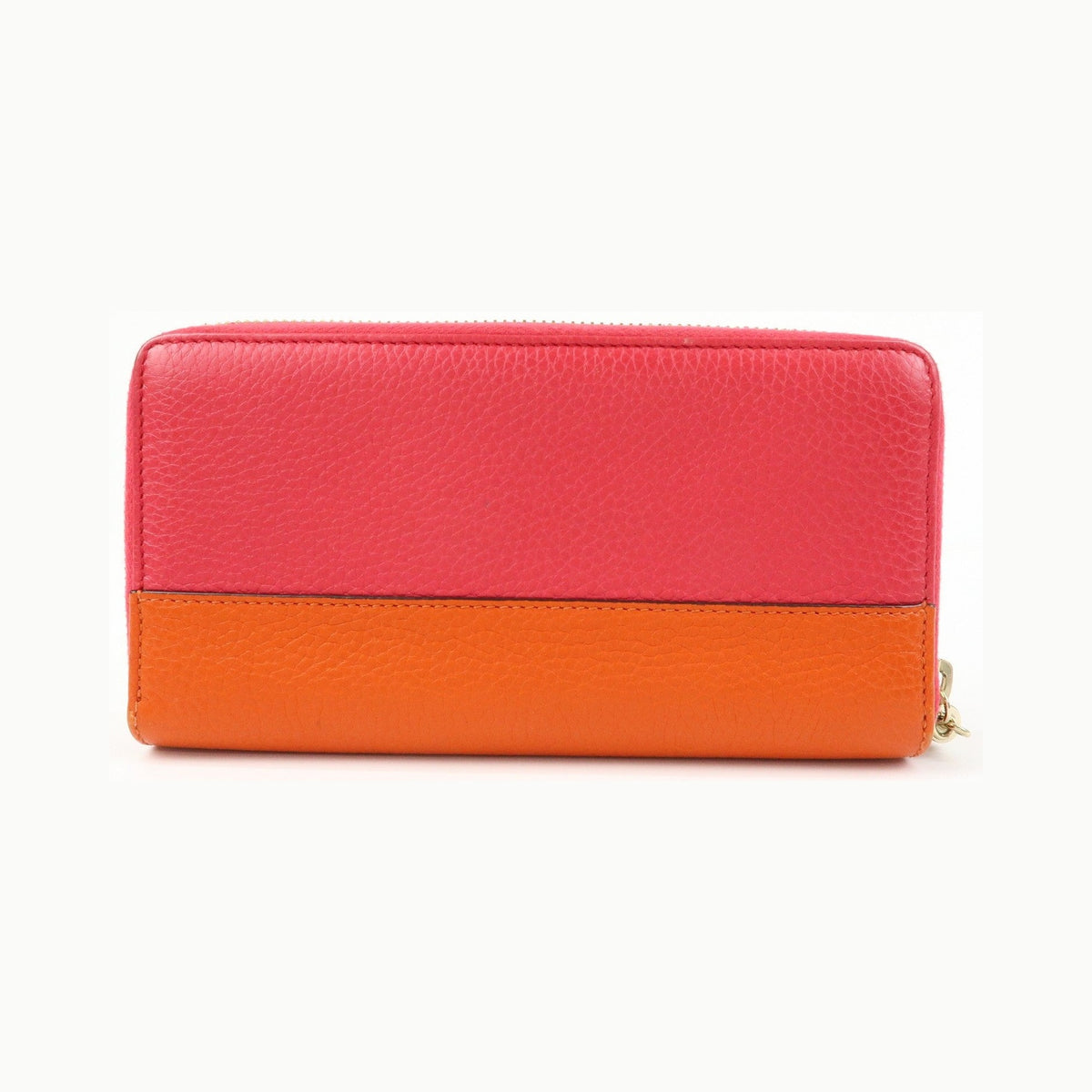 Gucci Bamboo Tassel Zip Leather, Pink, Leather, Wallet