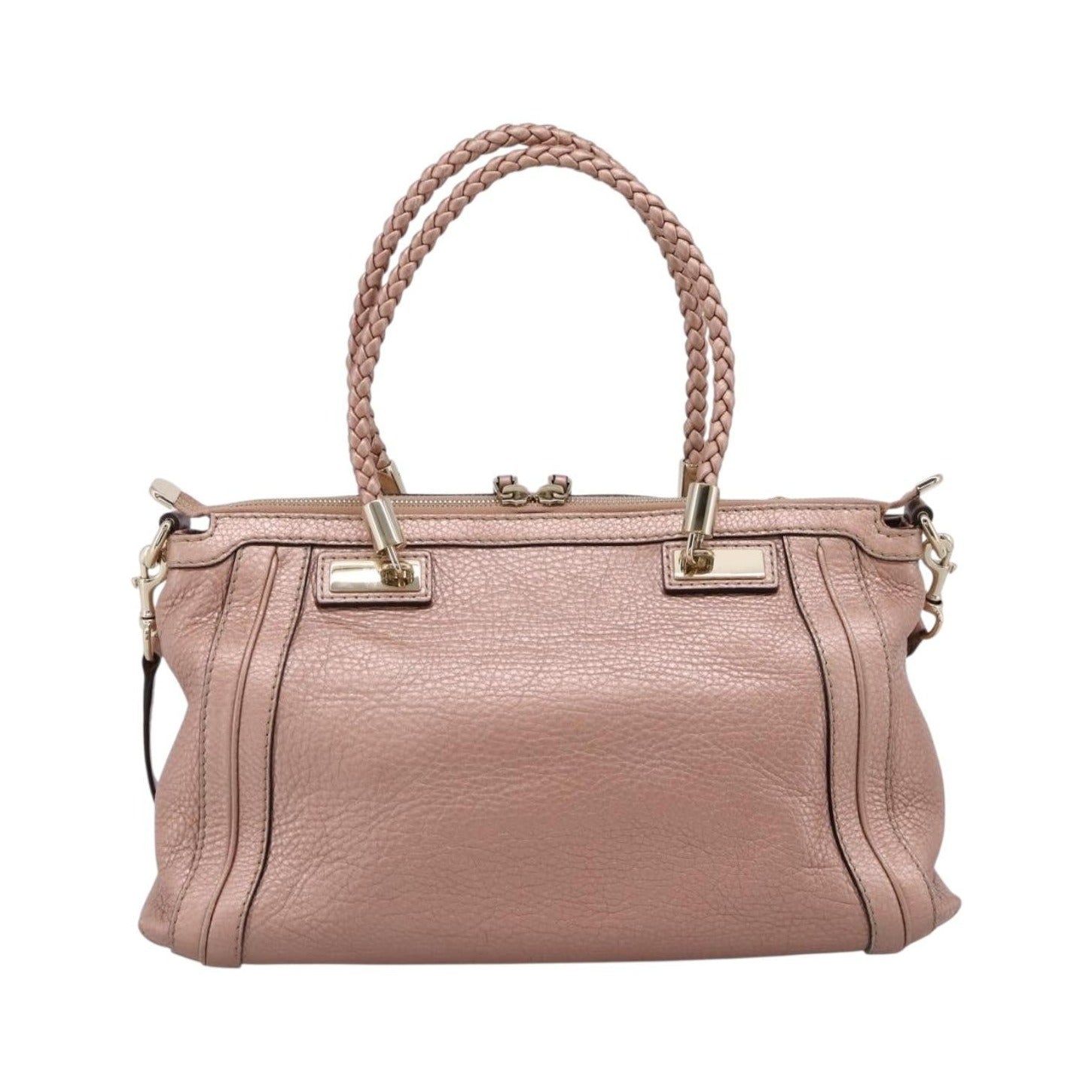 Gucci Bella Convertible Top Handle Leather, Pink, Leather, Handbag