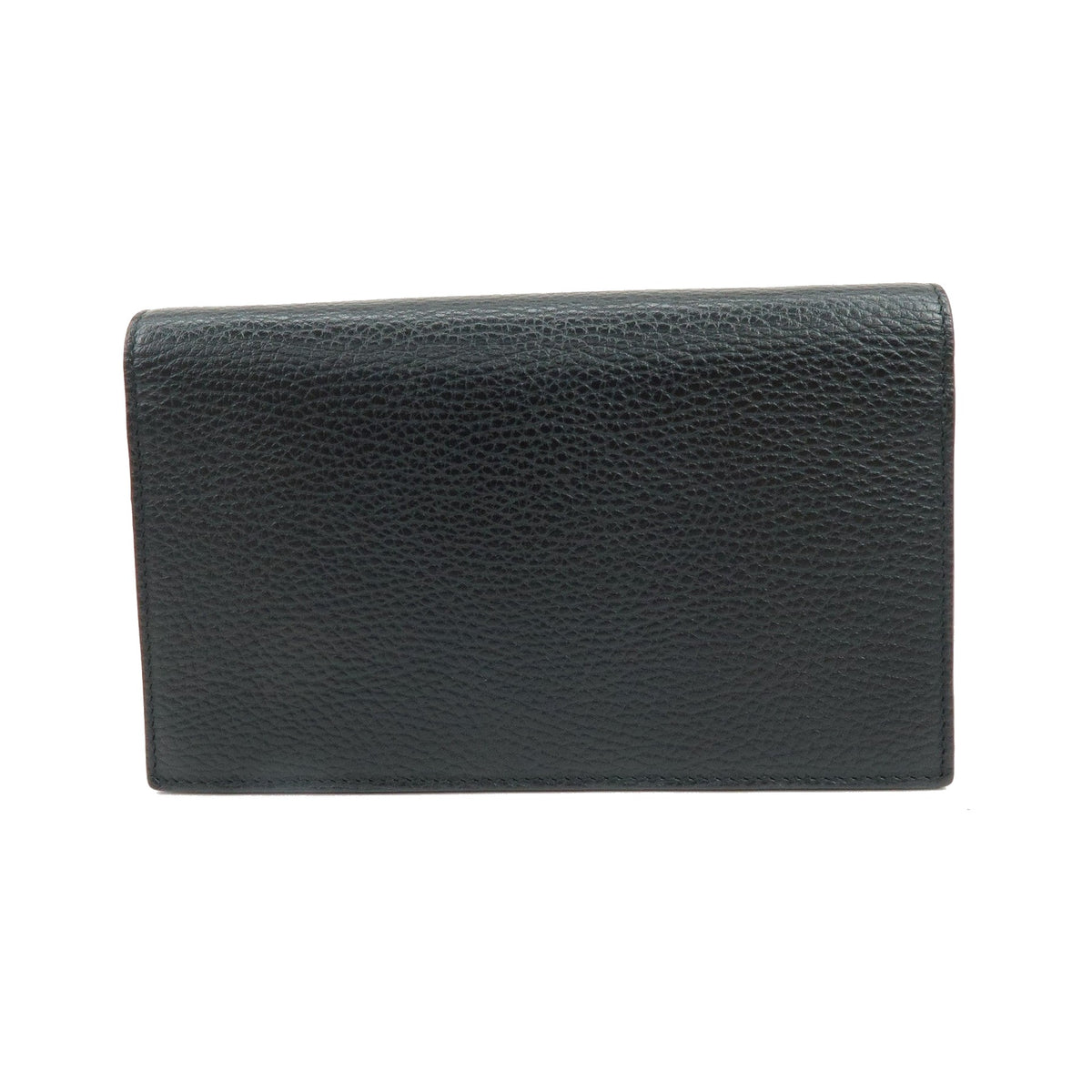 Gucci Betty Chain Wallet (Outlet) Leather, Black, Leather, Crossbody Bag