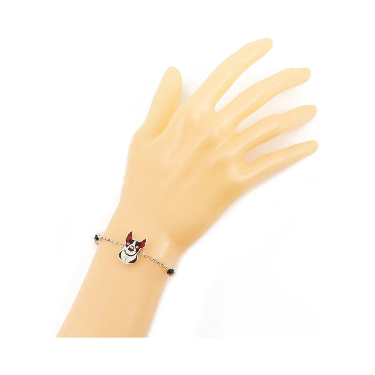 Gucci Bosco Sterling Silver and Enamel, Silver, Silver, Bracelet