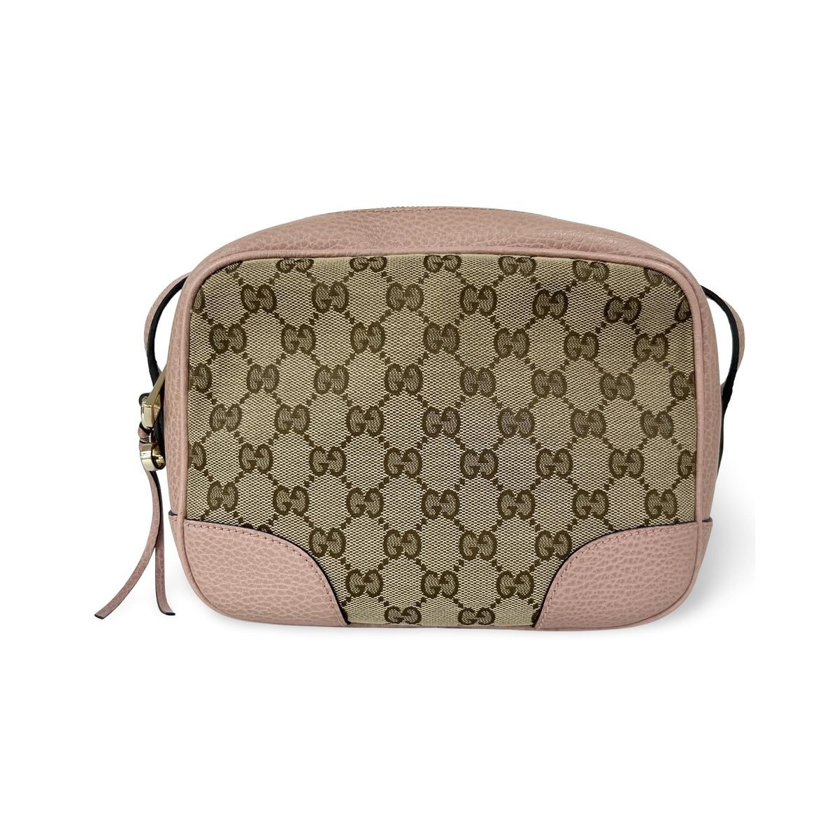 Gucci Bree Disco GG Canvas with Leather, Brown, Canvas, Crossbody Bag