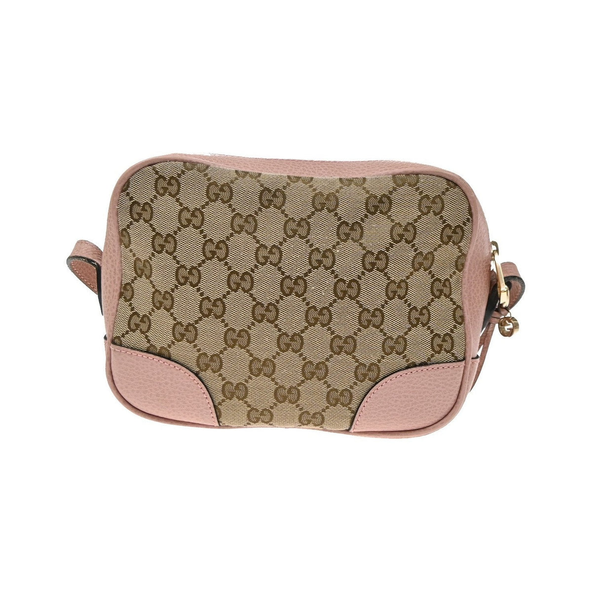 Gucci Bree Disco GG Canvas with Leather, Beige, Canvas, Crossbody Bag