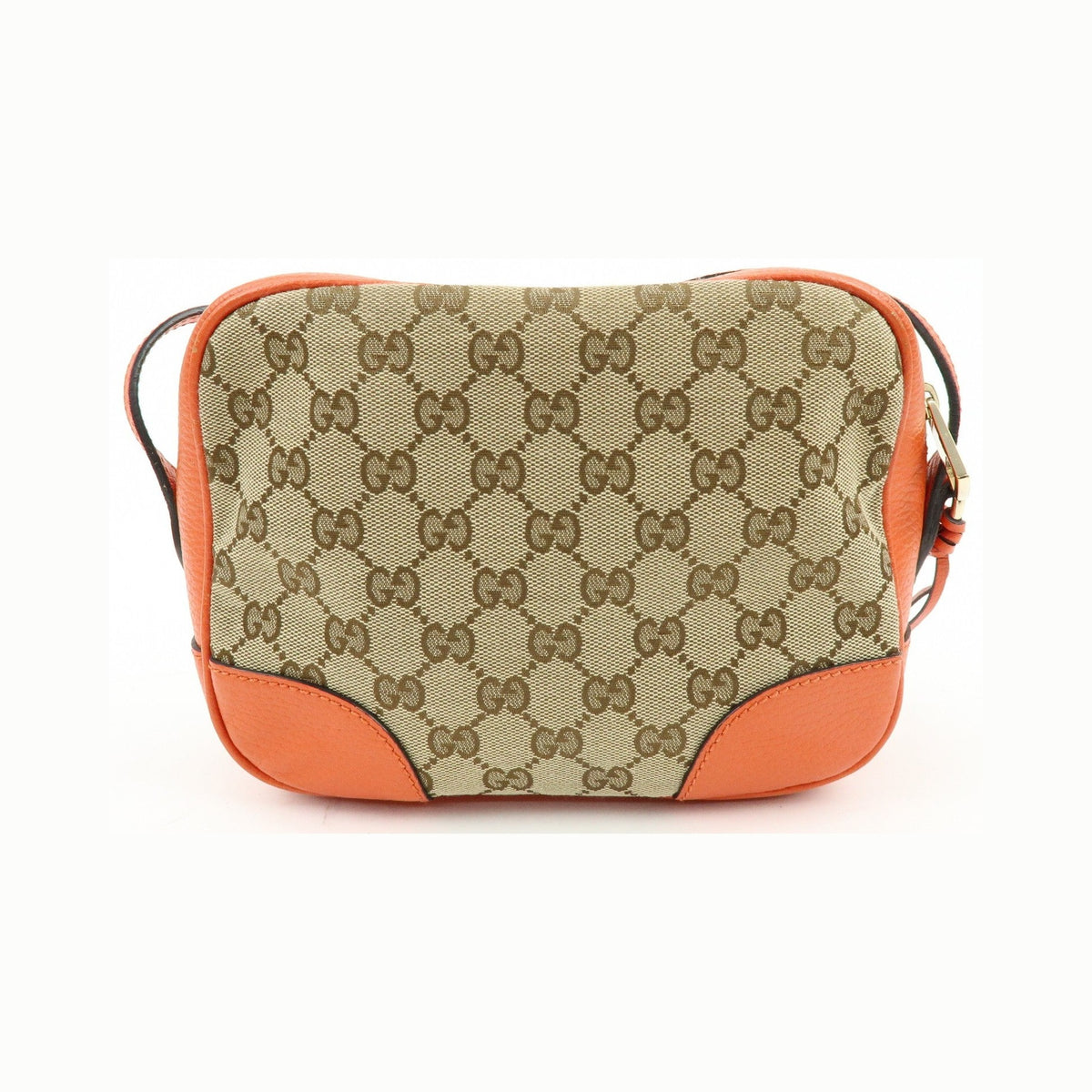 Gucci Bree Disco GG Canvas with Leather, Beige, Canvas, Crossbody Bag