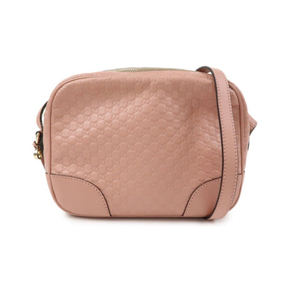 Gucci Bree Disco Microguccissima Leather, Pink, Leather, Crossbody Bag