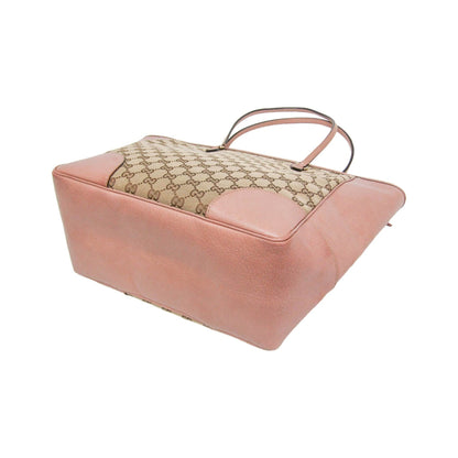 Gucci Bree GG Canvas with Leather, Beige, Leather, Tote Bag