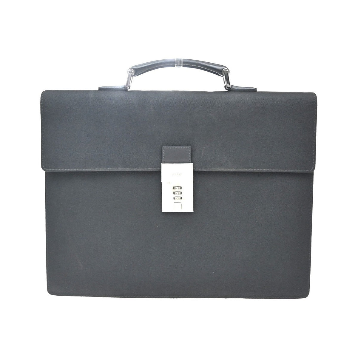 Gucci Briefcase Canvas, Black, Canvas, Briefcase
