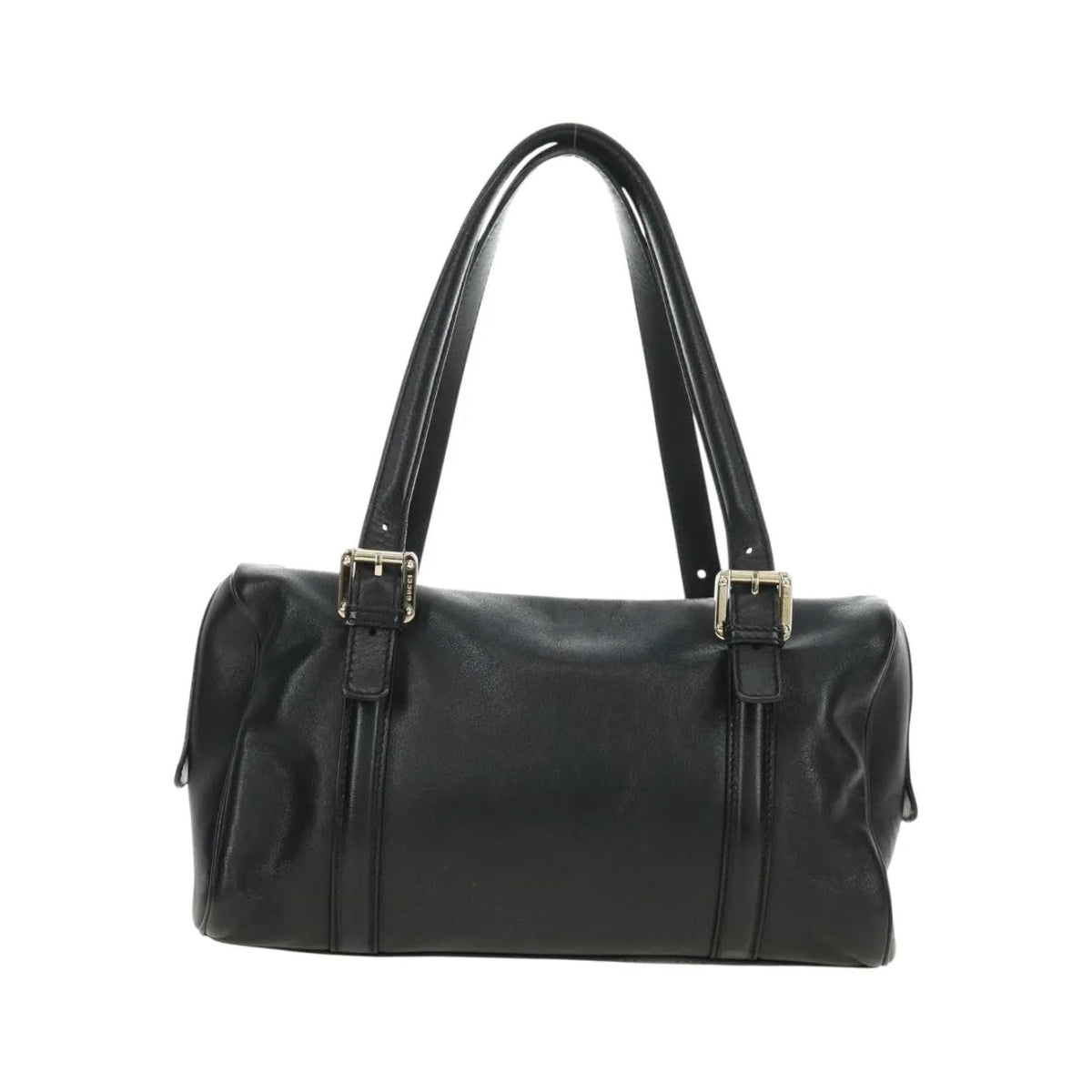 Gucci Britt Boston Duffle Leather, Black, Leather, Handbag