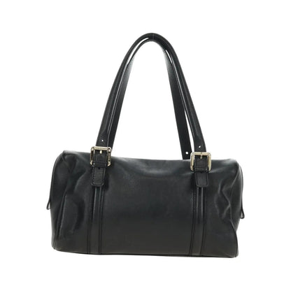 Gucci Britt Boston Duffle Leather, Black, Leather, Handbag