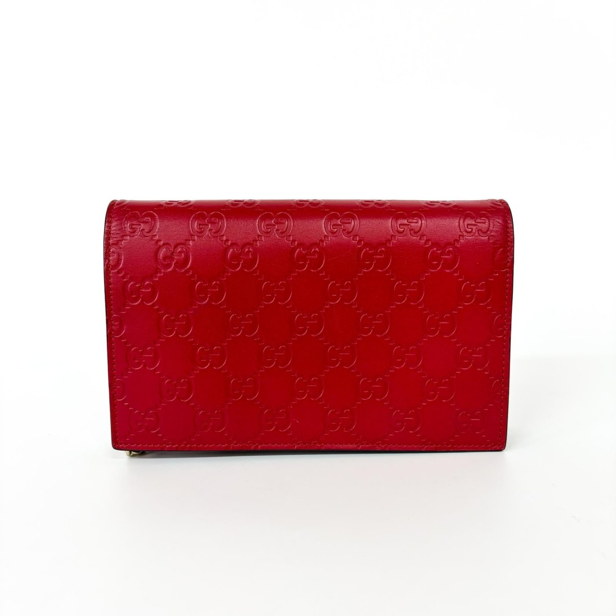 Gucci Chain Bag Wallet Red - Brandsamsara