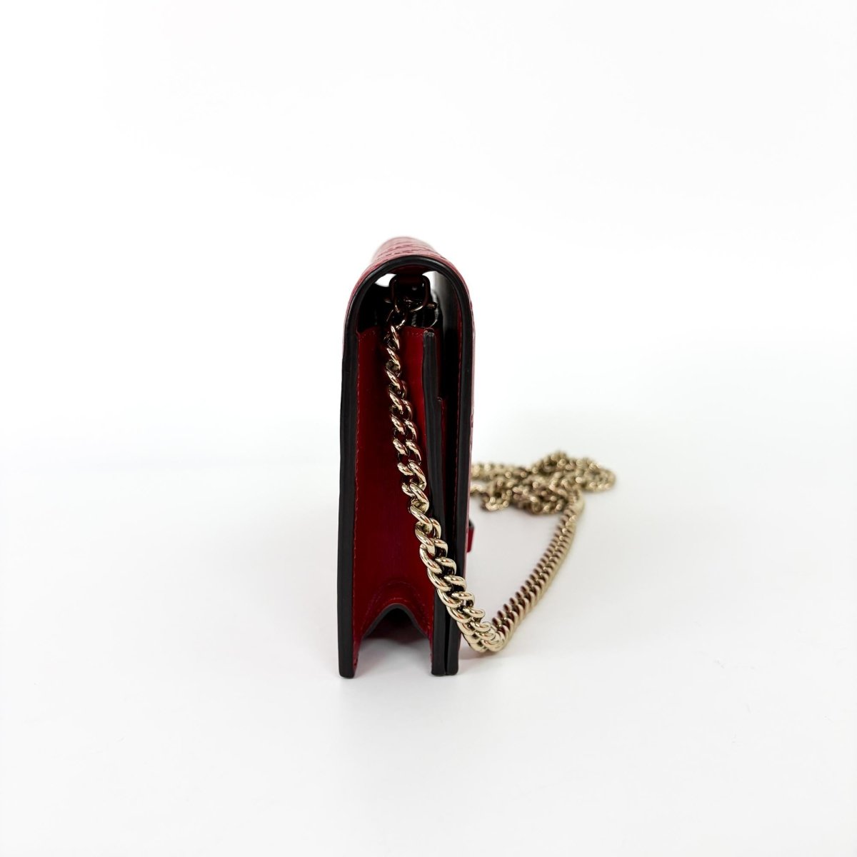 Gucci Chain Bag Wallet Red - Brandsamsara