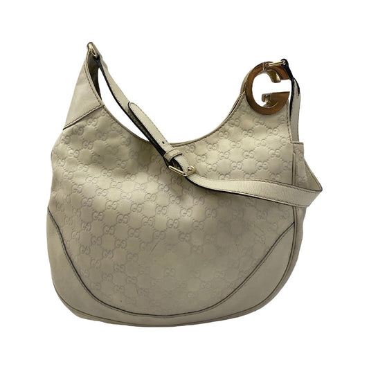 Gucci Charlotte Guccissima Leather, Beige, Leather, Tote Bag