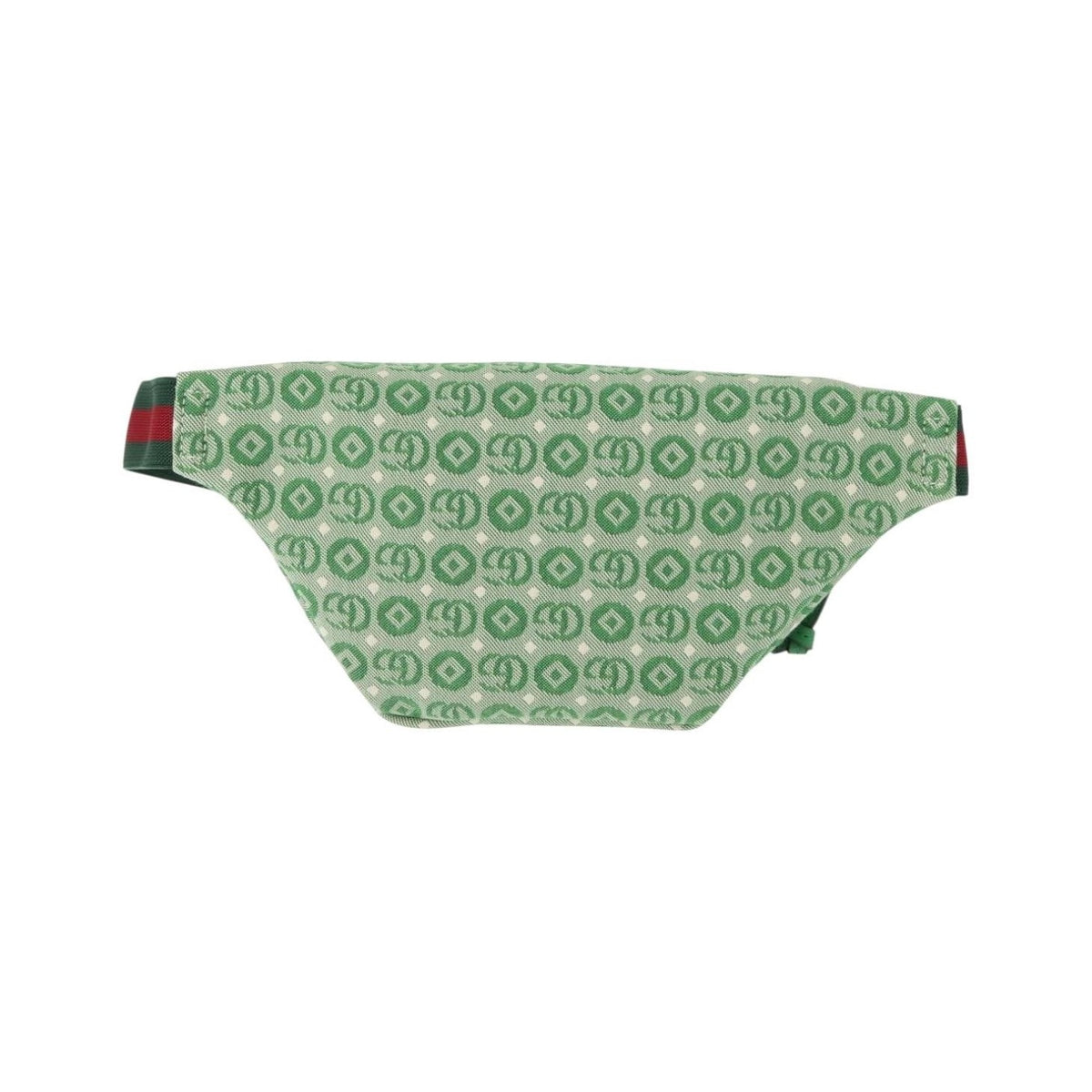 Gucci Children's Belt GG Coated Canvas, Green, Canvas, Handbag