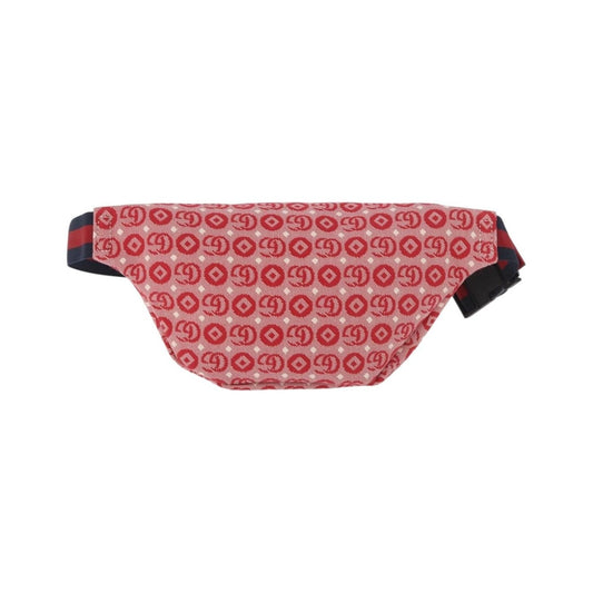 Gucci Children's Belt Printed GG Coated Canvas, Red, Canvas, Handbag