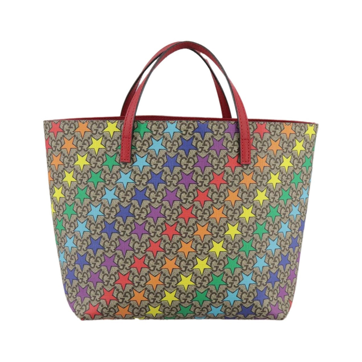 Gucci Children's Printed Coated Canvas, Multicolour, Canvas, Tote Bag